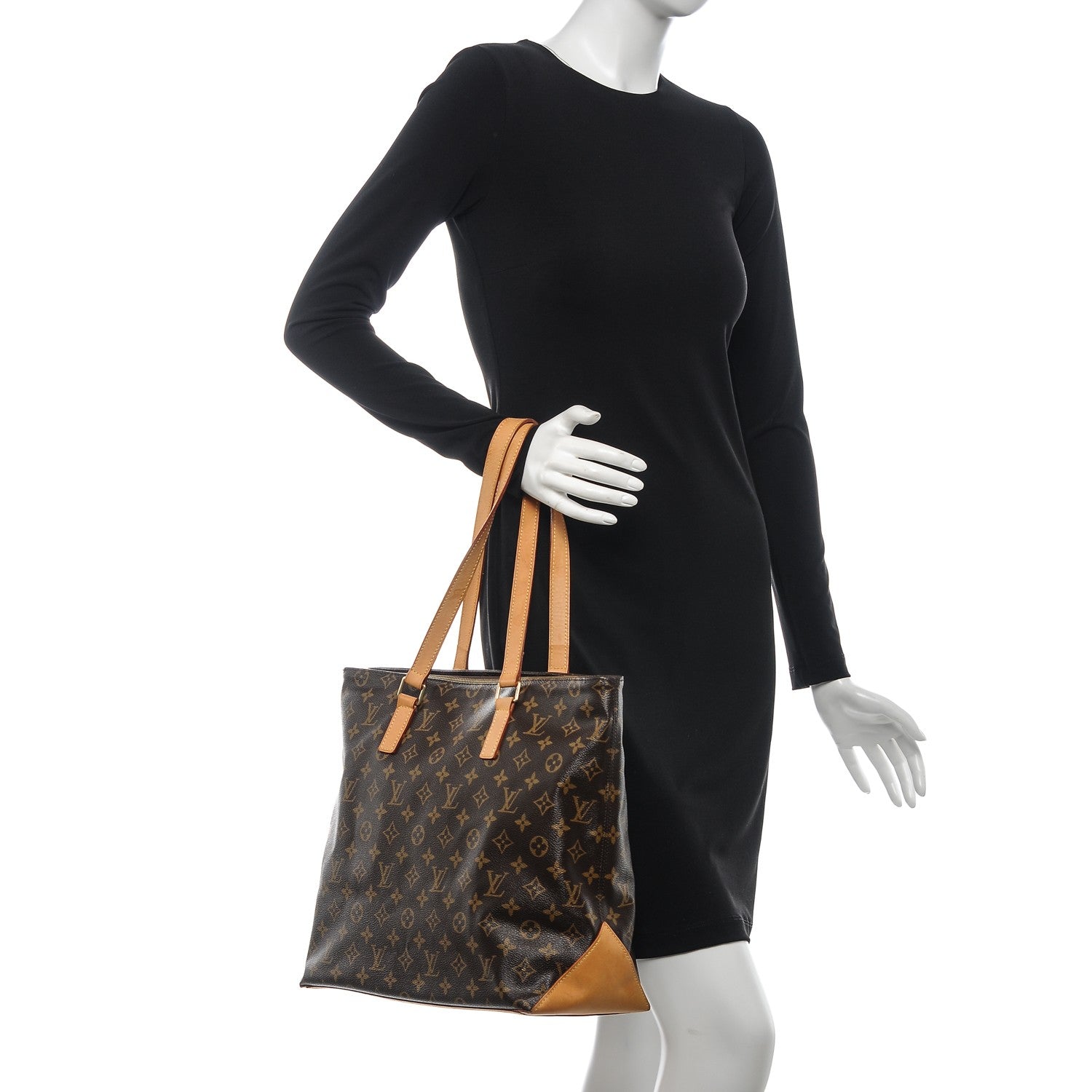 Louis Vuitton Monogram Cabas Mezzo 2 of 17