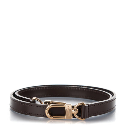 Louis Vuitton Calfskin 12mm Shoulder Strap Brown 1 of 3