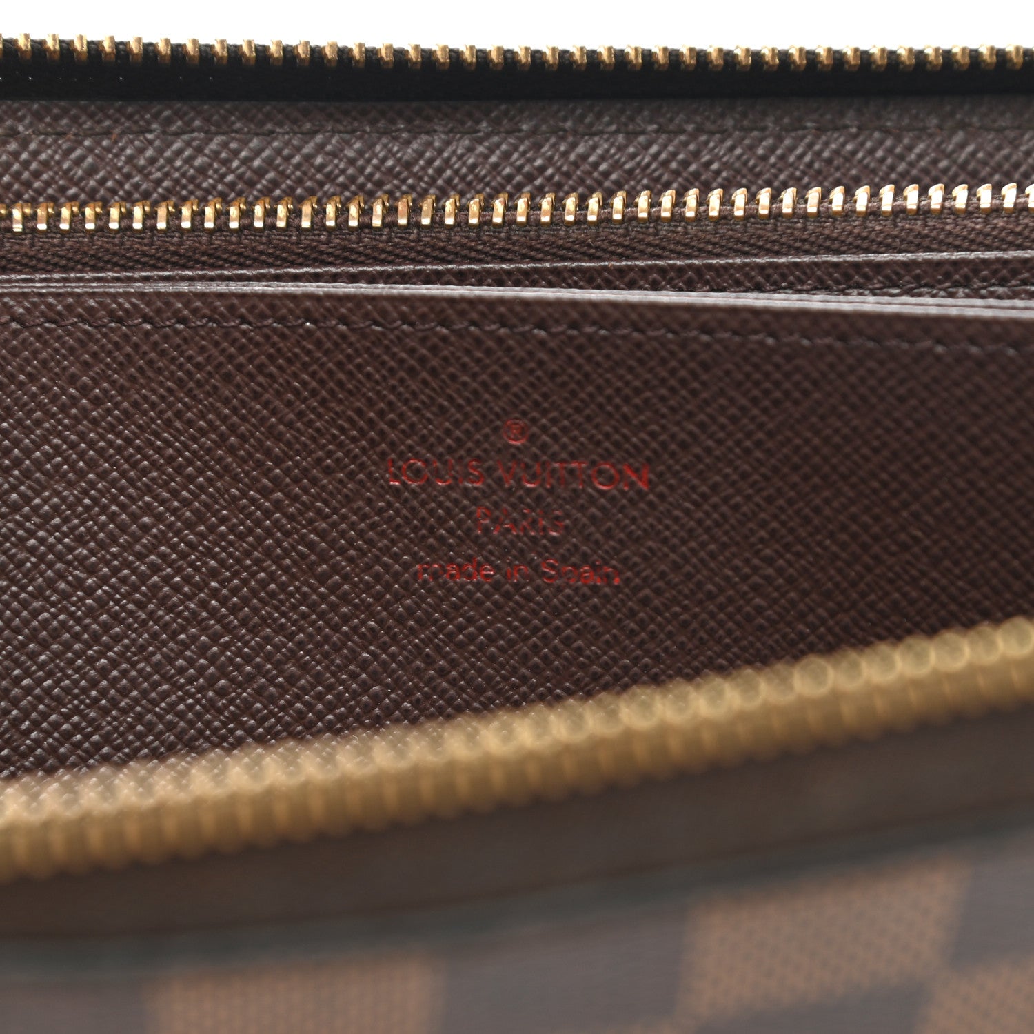 Louis Vuitton Damier Ebene Zippy Wallet 6 of 8