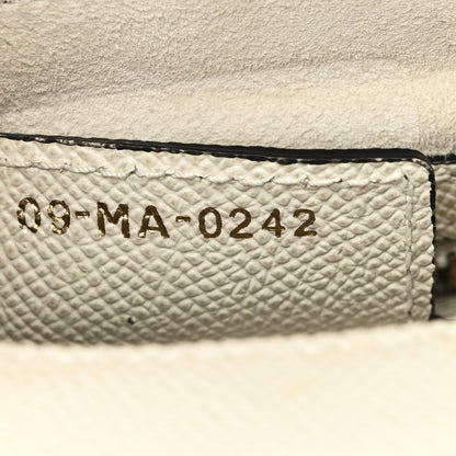 Christian Dior Grained Calfskin Saddle Bag White 7 of 10