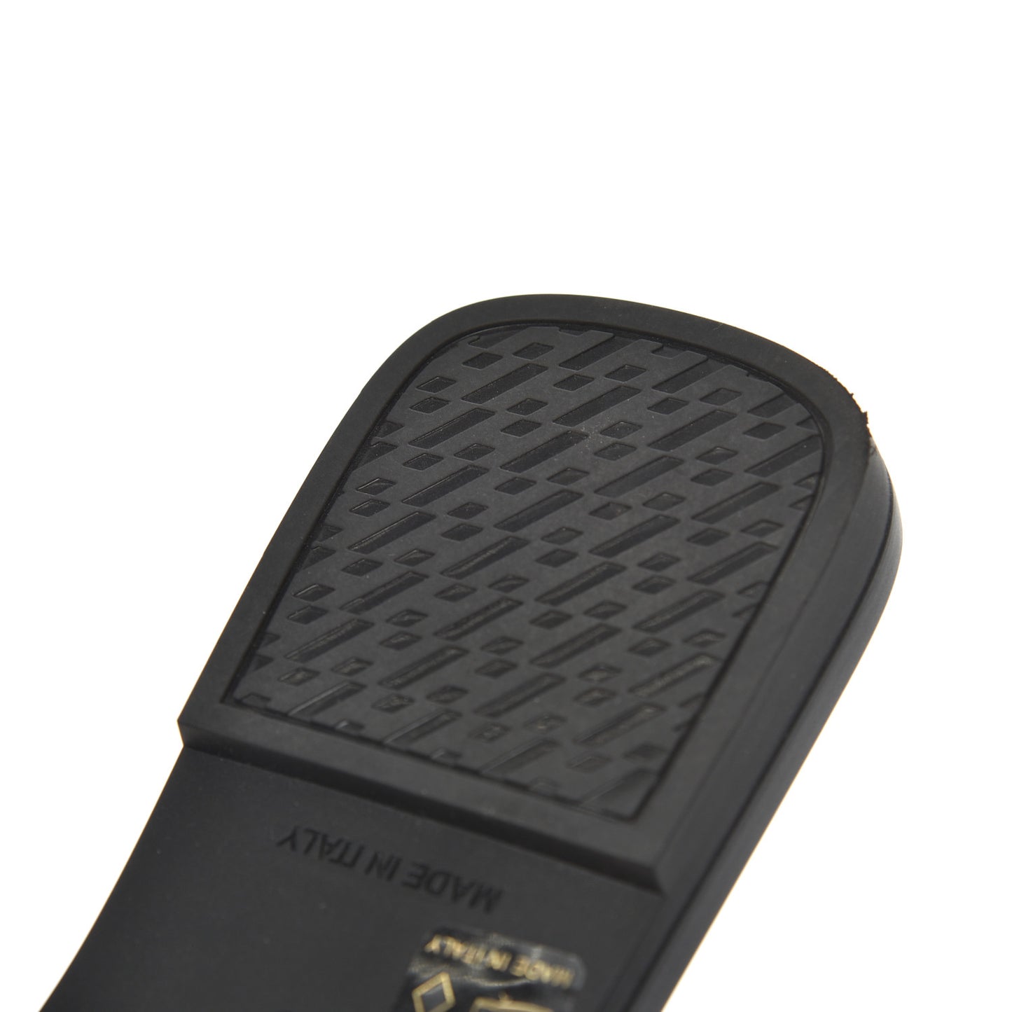 Rubber Aloha Sandals 38 Black