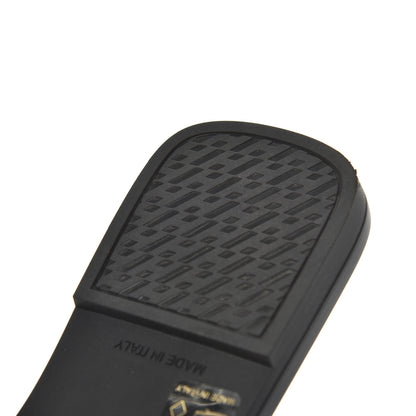 Hermes Rubber Aloha Sandals 38 Black 9 of 11