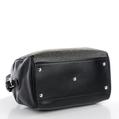 Saint Laurent Calfskin Studded Classic Duffle 6 Black 4 of 8