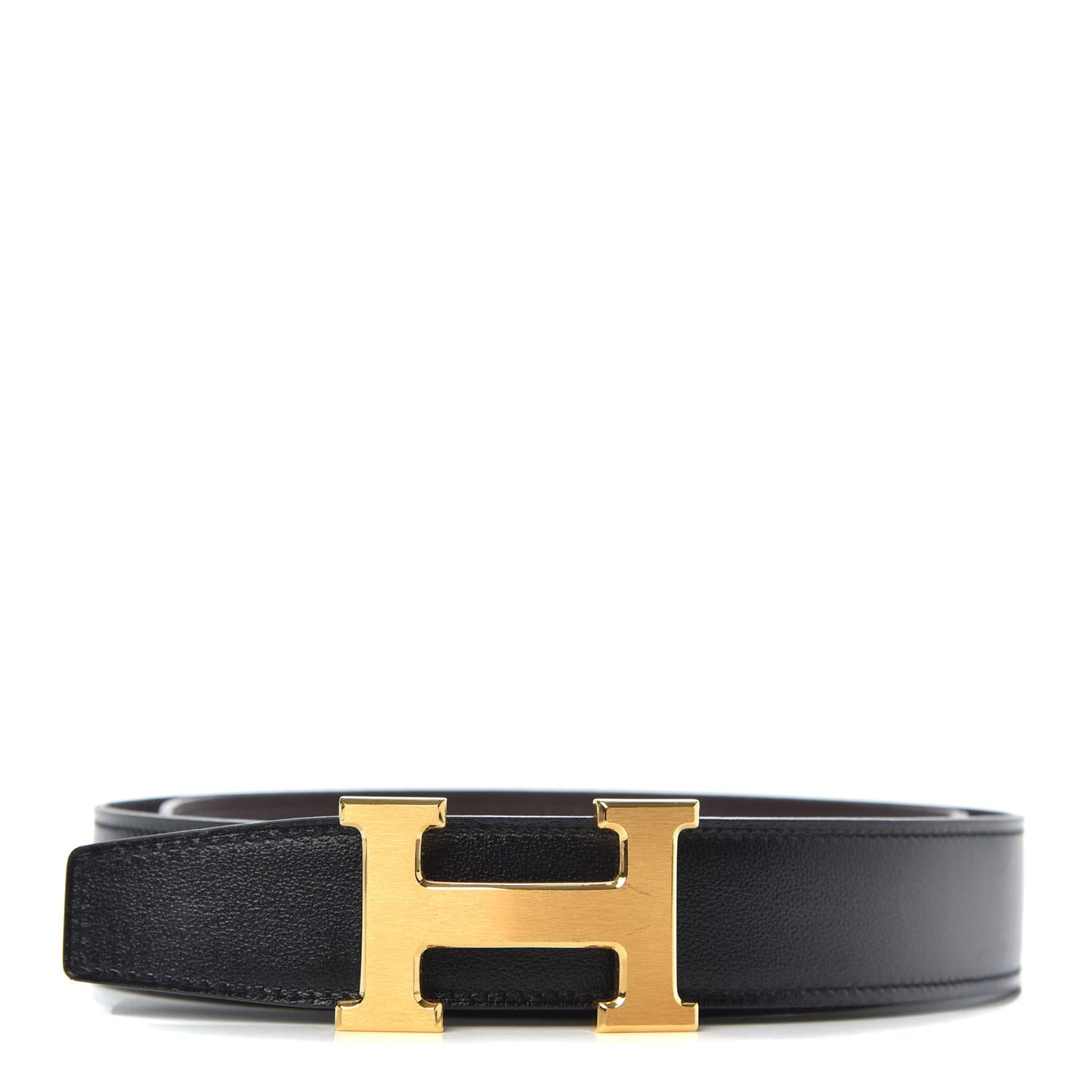 Box Togo H Belt 90 Black Chocolate