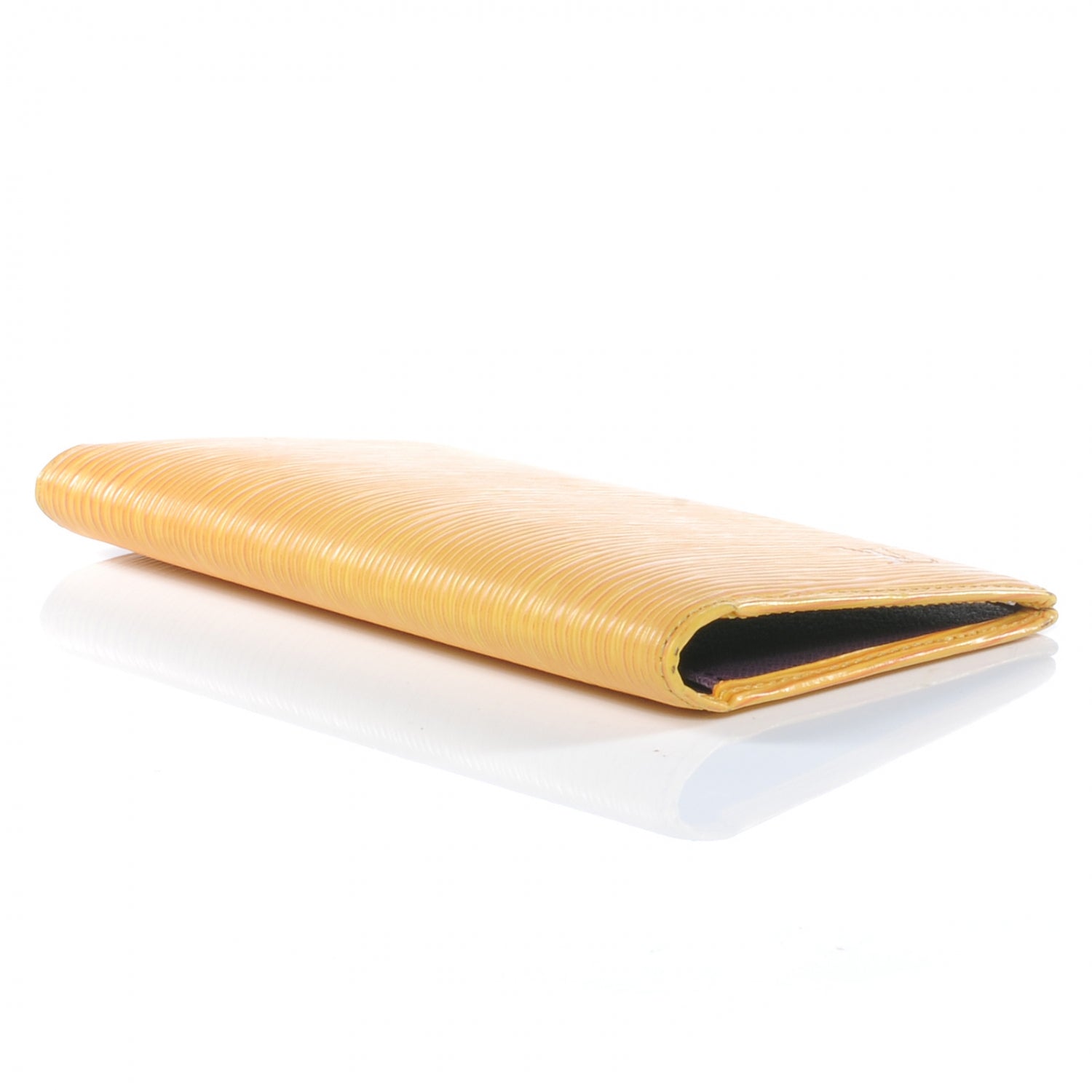 Louis Vuitton Epi Checkbook Cover Yellow 5 of 8
