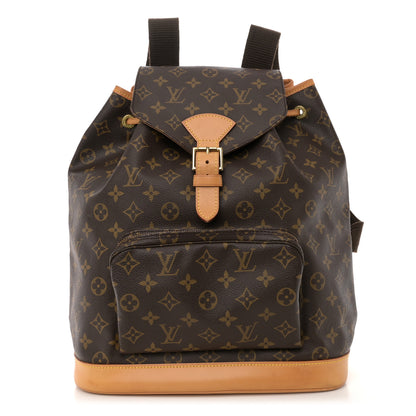Louis Vuitton Monogram Montsouris GM Backpack 1 of 14