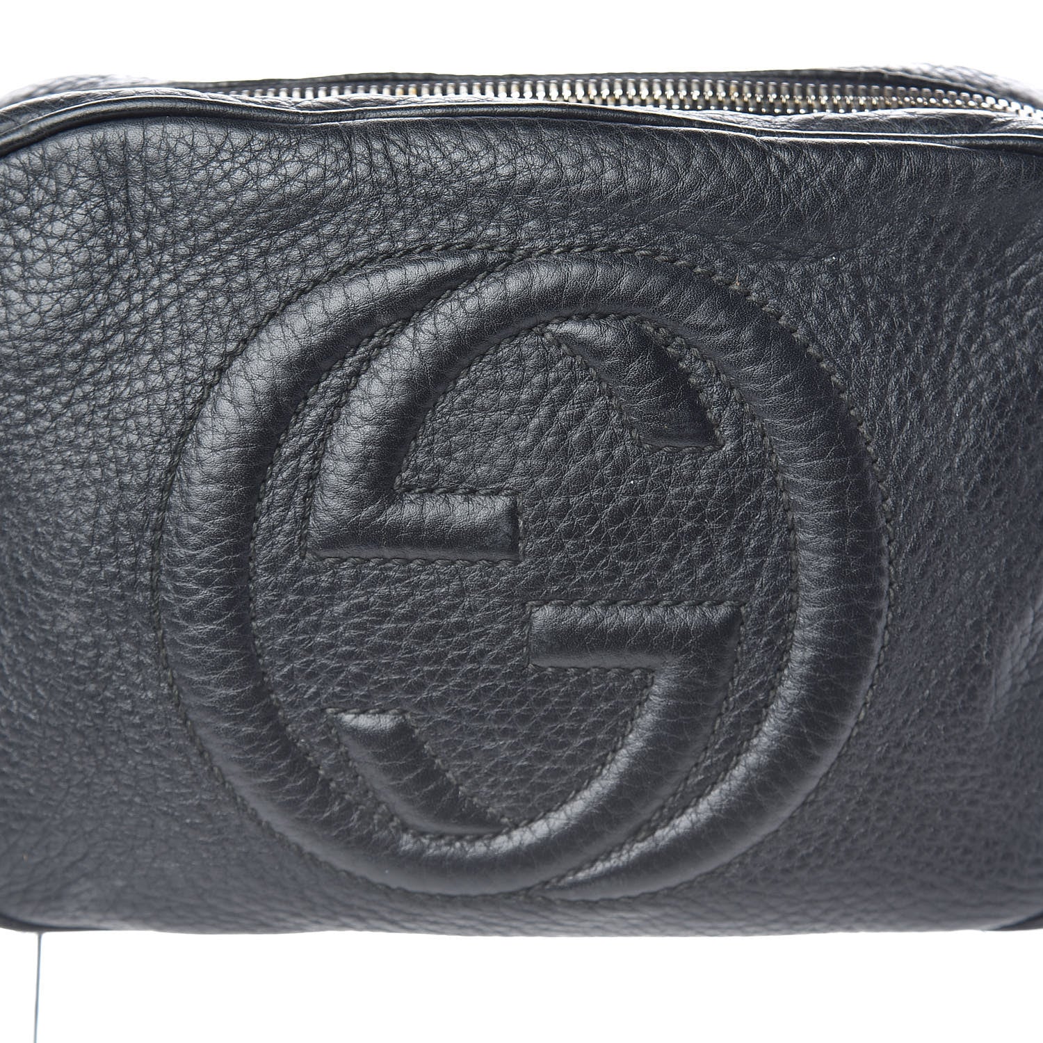 Gucci Pebbled Calfskin Small Soho Disco Bag Black 11 of 11