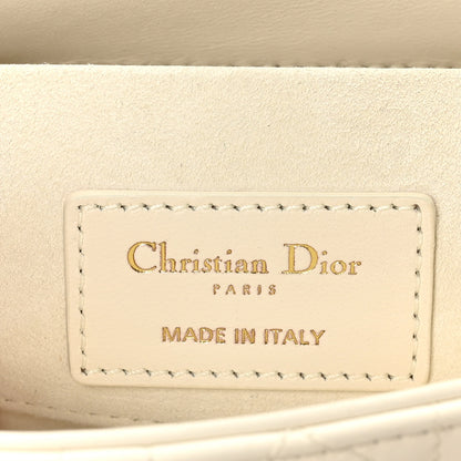 Christian Dior Lambskin Cannage Small Lady D-Joy Latte 6 of 10