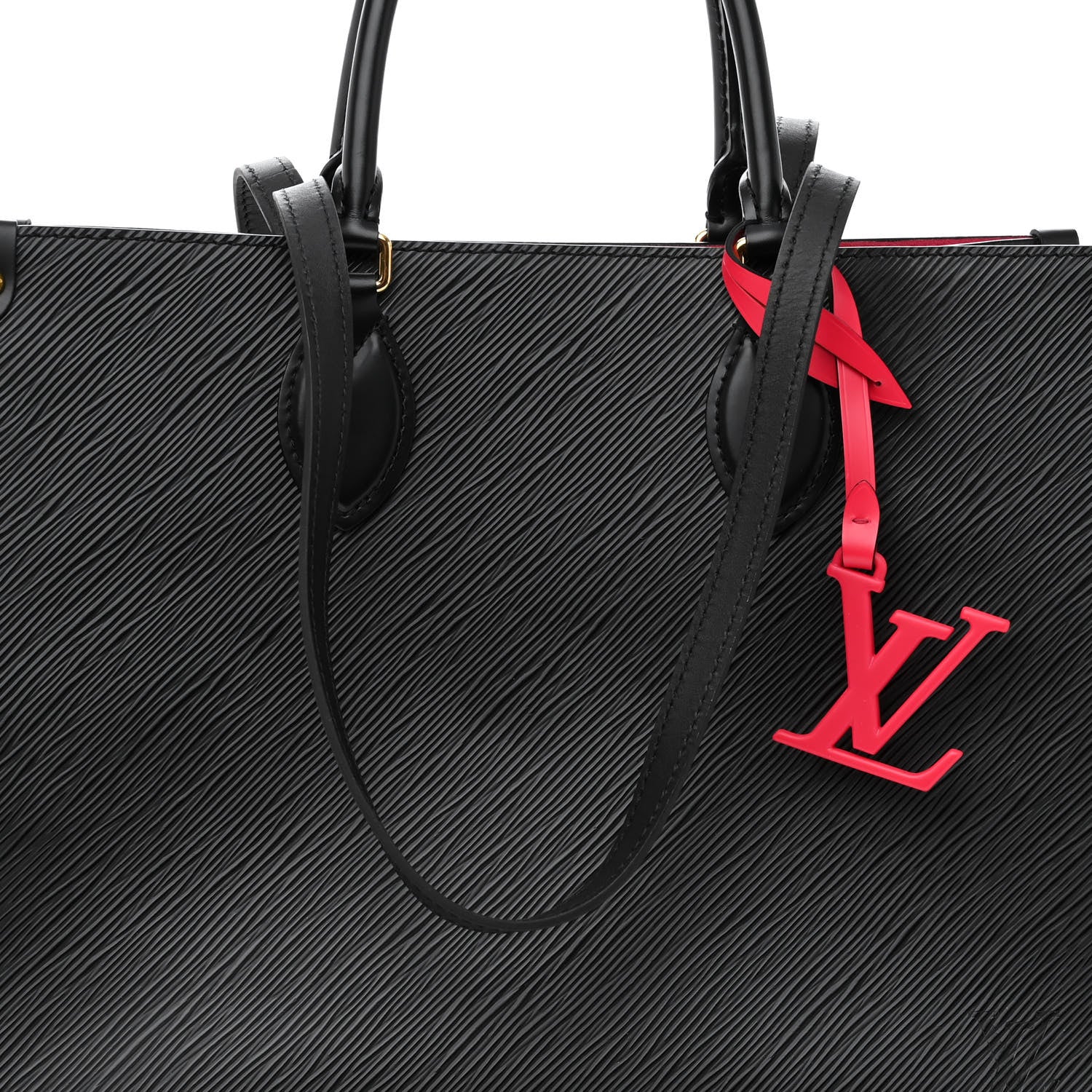 Louis Vuitton Epi Onthego MM Black 7 of 9