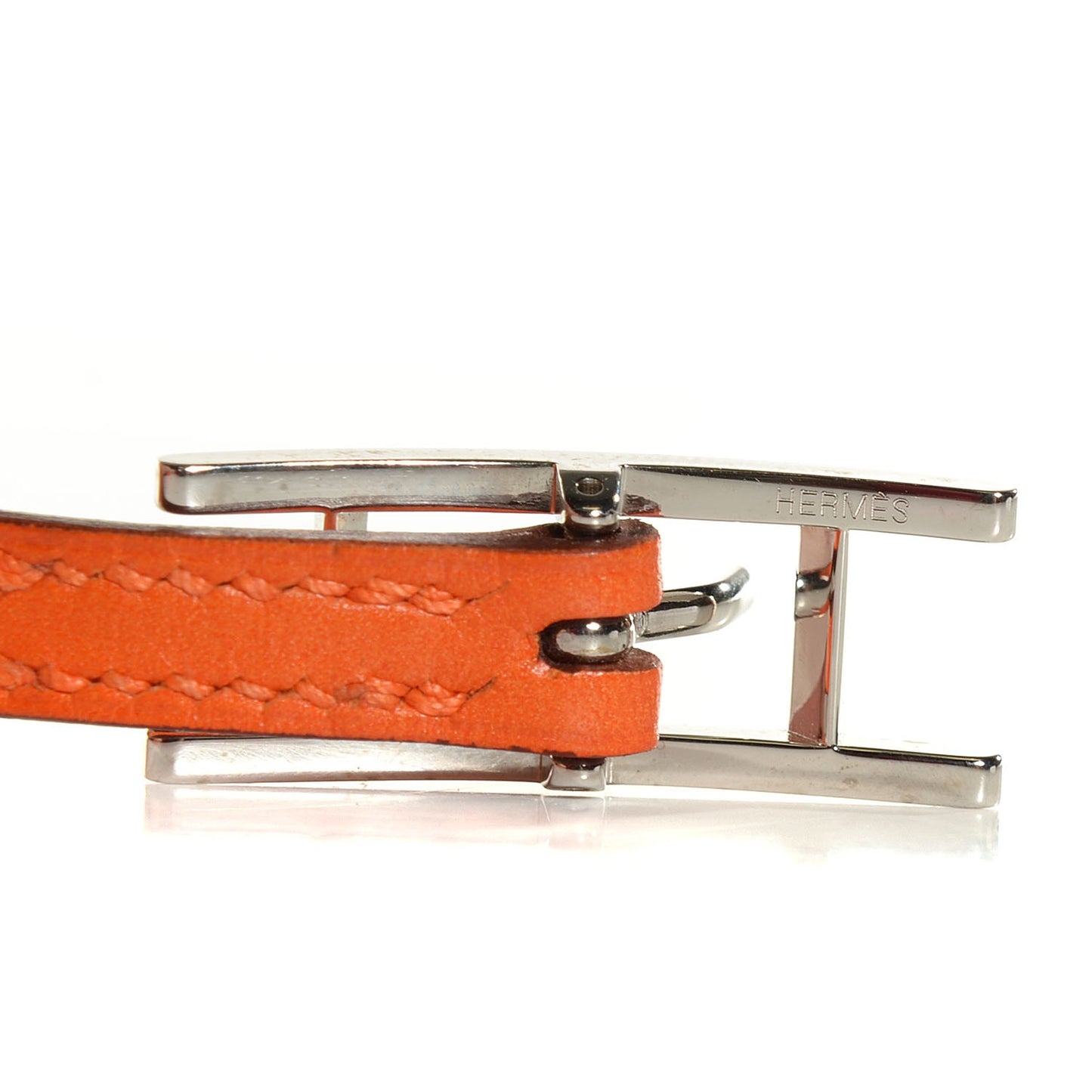 Swift Hapi 3MM Triple Tour Wrap Bracelet Small Orange