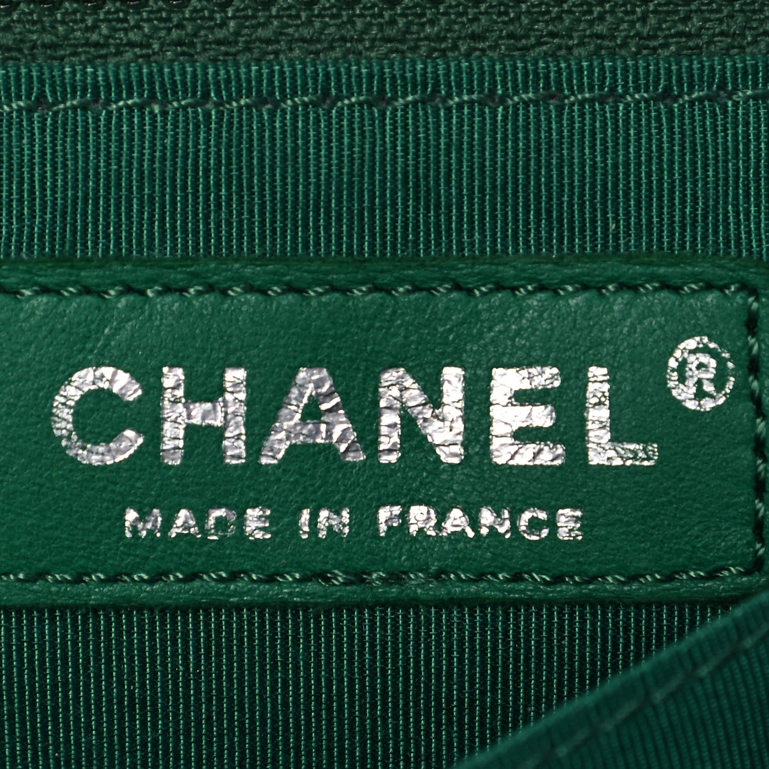 Chanel Tweed Easy 2.55 Reissue XXL Maxi Flap Green 6 of 11