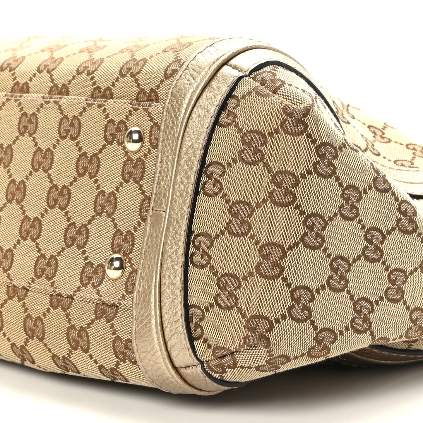 Monogram Medium Bella Hobo Gold