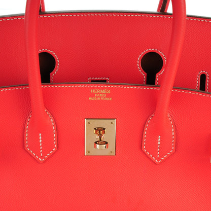 Hermes Epsom Birkin 35 Rose Jaipur Gold 10 of 25