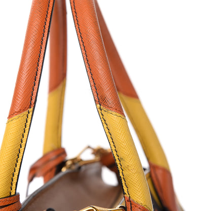 Prada City Calf Saffiano Medium Esplanade Tote Caramel Papaya 13 of 15