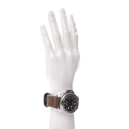 Panerai Stainless Steel Calfskin 44mm Luminor Arktos Special Edition Automatic Watch Black PAM00092 2 of 12