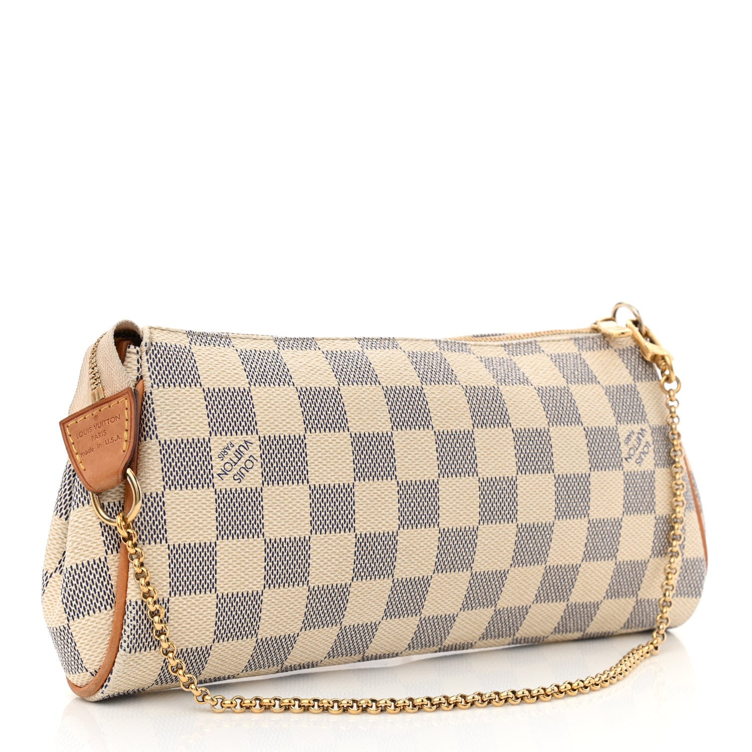 Louis Vuitton Damier Azur Eva Clutch 3 of 11