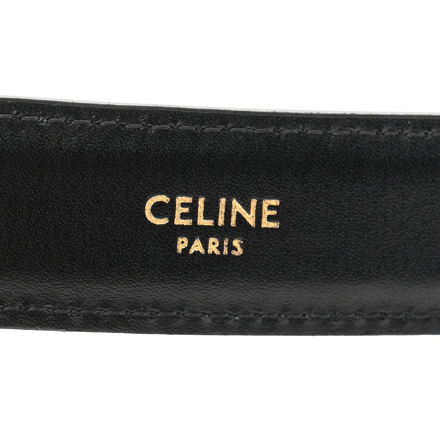 Box Calfskin Medium 25mm Triomphe 80 32 Belt Black