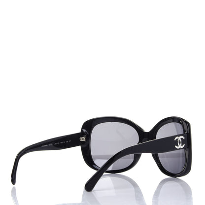 Chanel Acetate CC Sunglasses 5183 Black 4 of 8