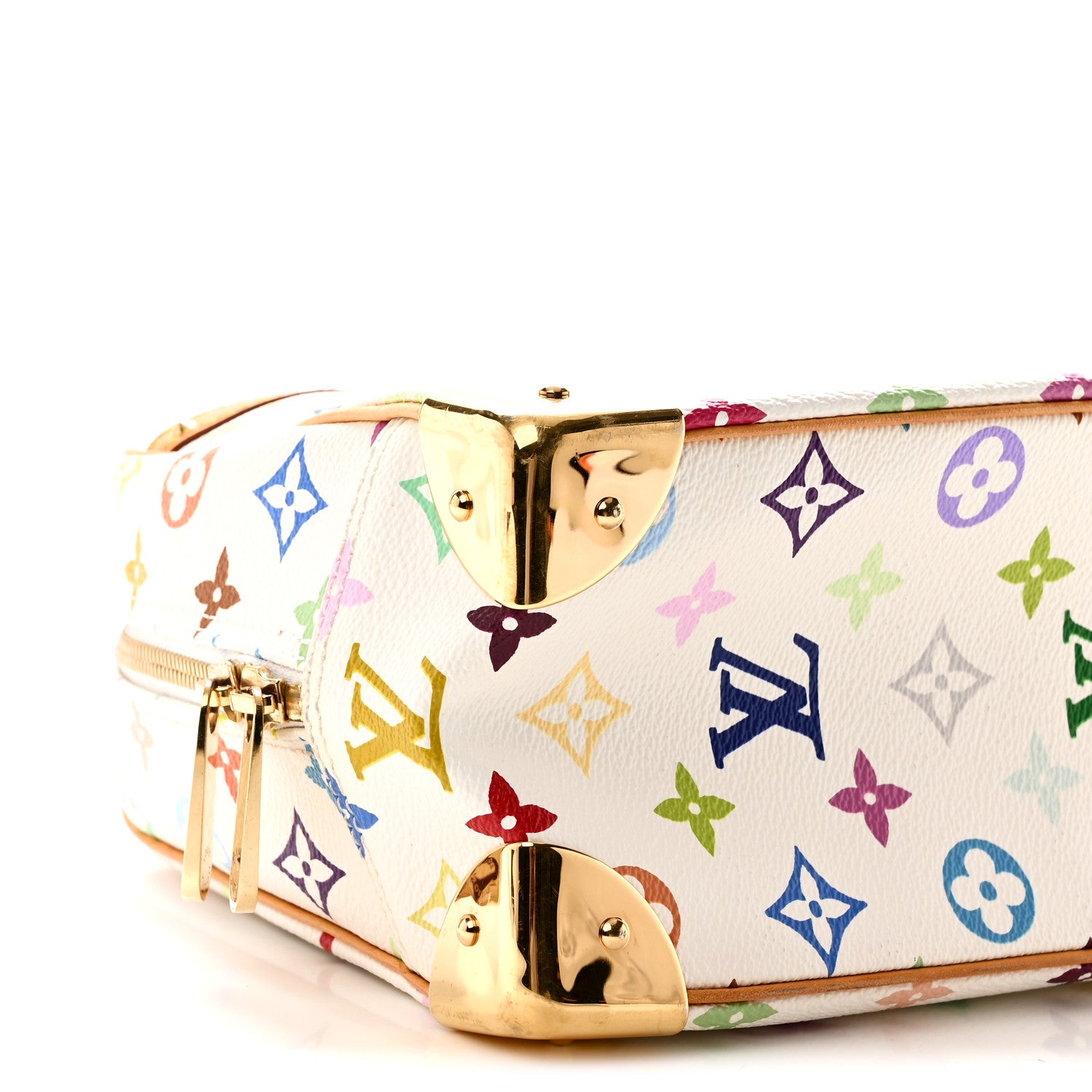 Louis Vuitton Monogram Multicolor Trouville White 8 of 9