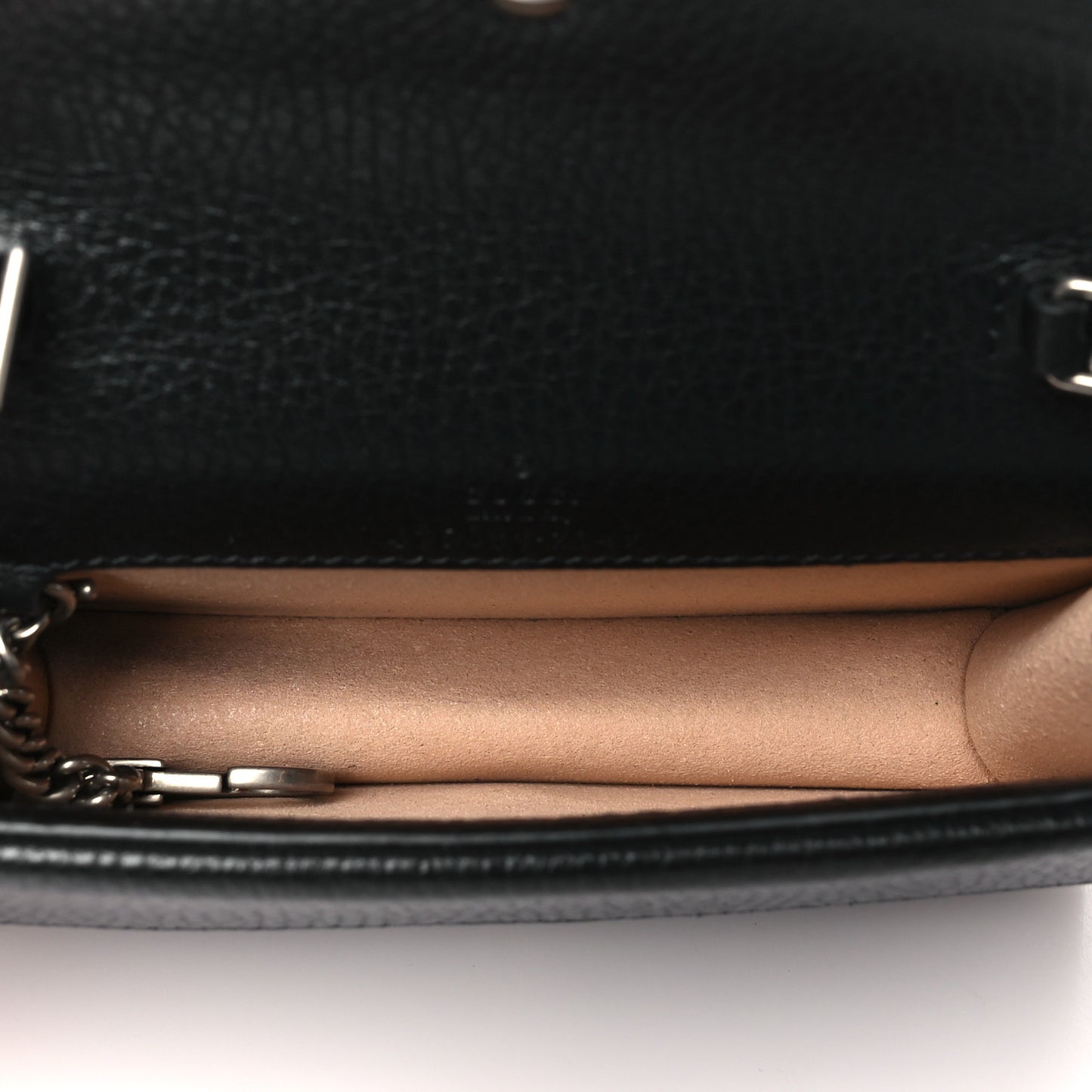 Calfskin Super Mini Dionysus Shoulder Bag Black