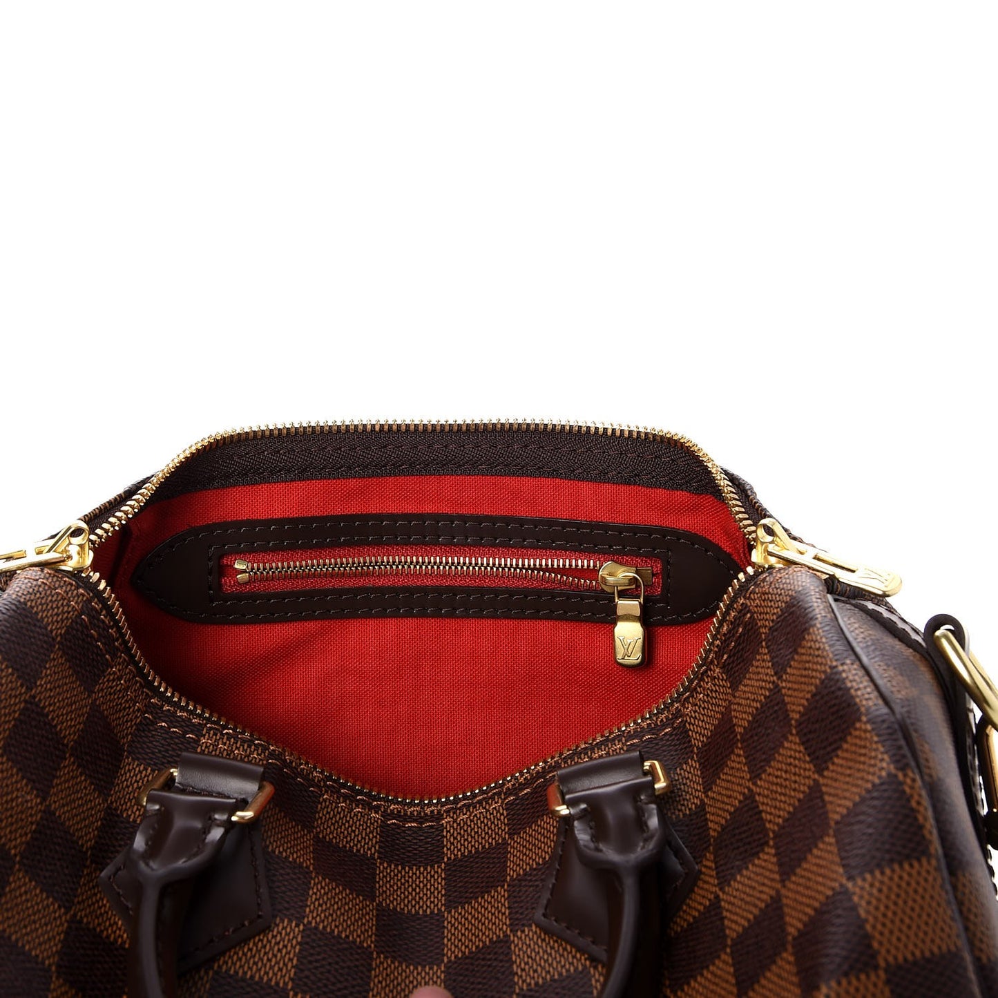 Damier Ebene Speedy Bandouliere 25