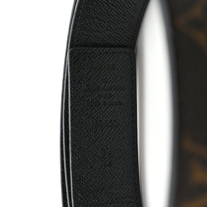 Louis Vuitton Monogram Calfskin 40mm LV Initiales Reversible Belt 80 32 Black 3 of 6