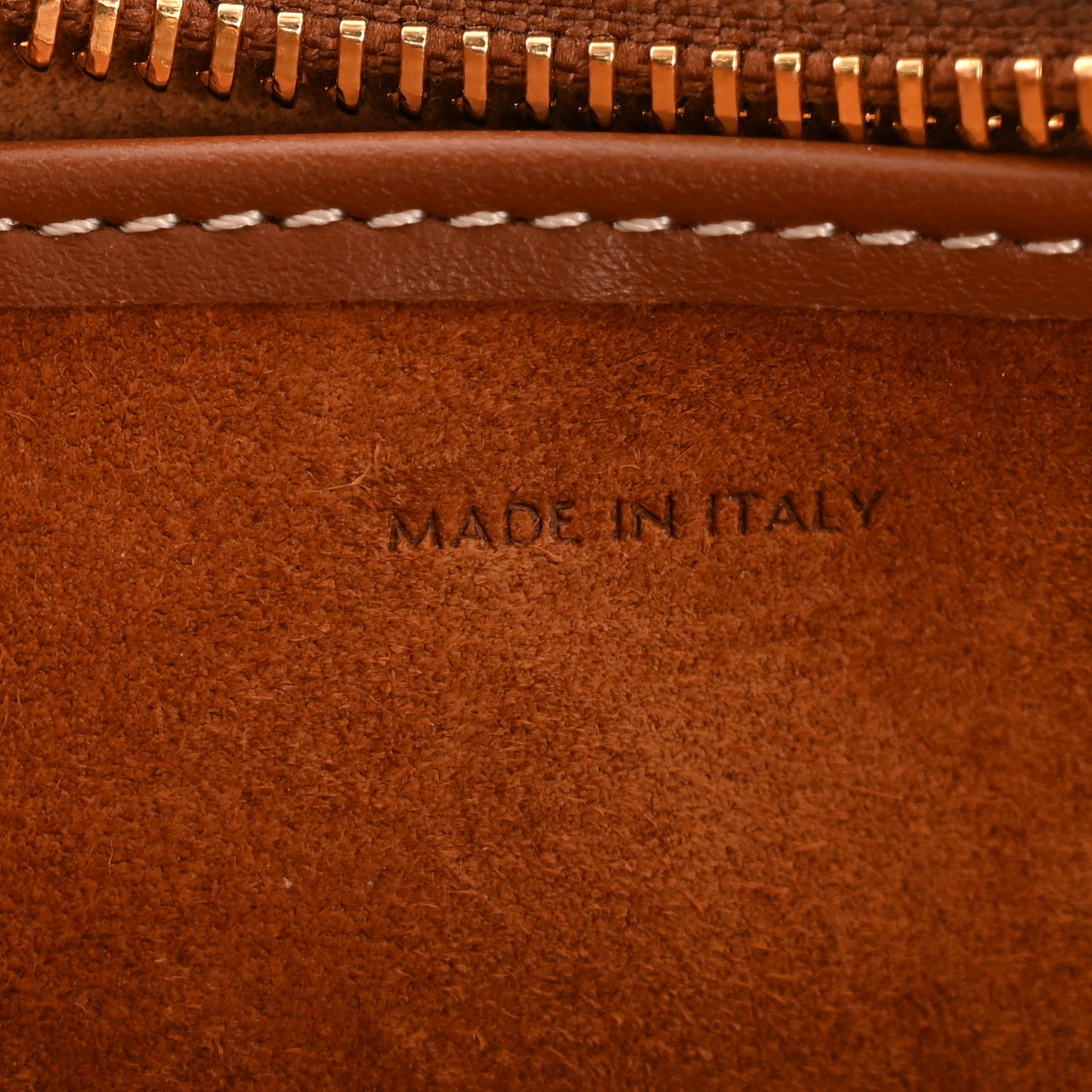 Smooth Calfskin Medium Strap Ava Triomphe Shoulder Bag Tan