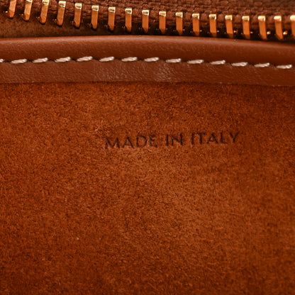 Celine Smooth Calfskin Medium Strap Ava Triomphe Shoulder Bag Tan 7 of 12