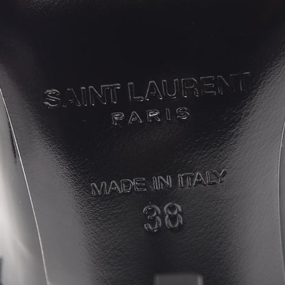 Saint Laurent Patent Opyum 110 Pumps 38 Nero Black 6 of 9