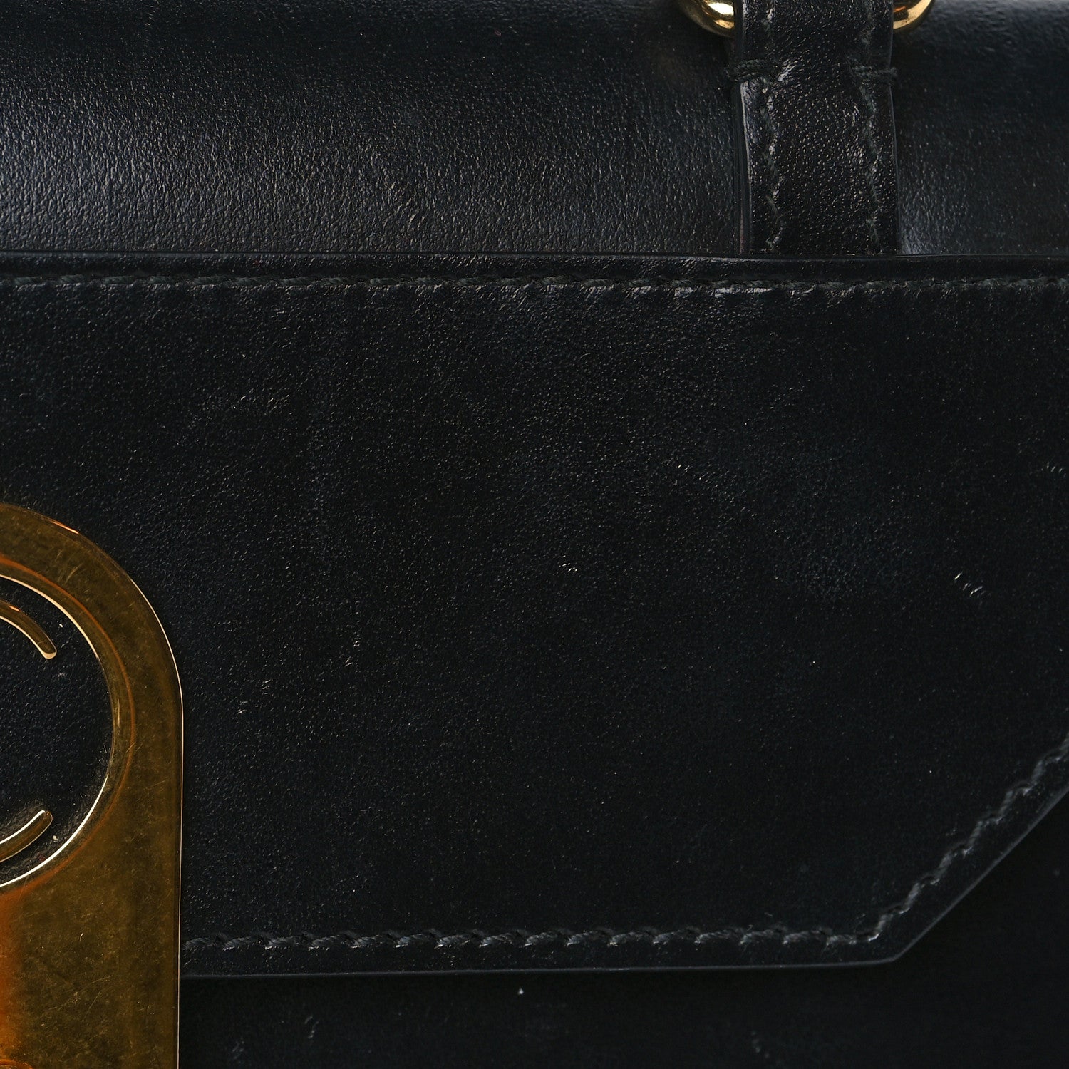 Christian Louboutin Calfskin Mini Elisa Shoulder Bag Black 12 of 12