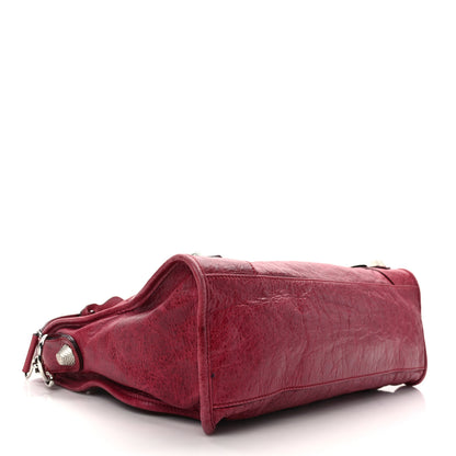 Balenciaga Agneau Giant 21 Silver Hardware City Cassis 4 of 15