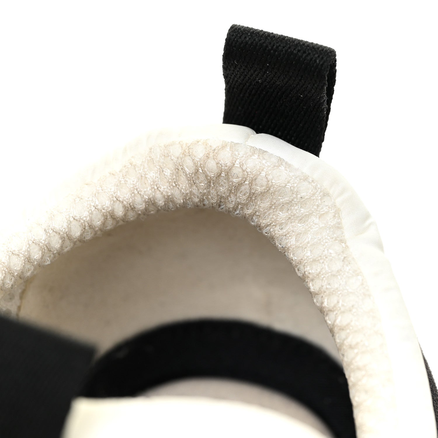 Chanel Nylon Suede Calfskin CC Sneakers 39.5 White Dark Grey 12 of 13