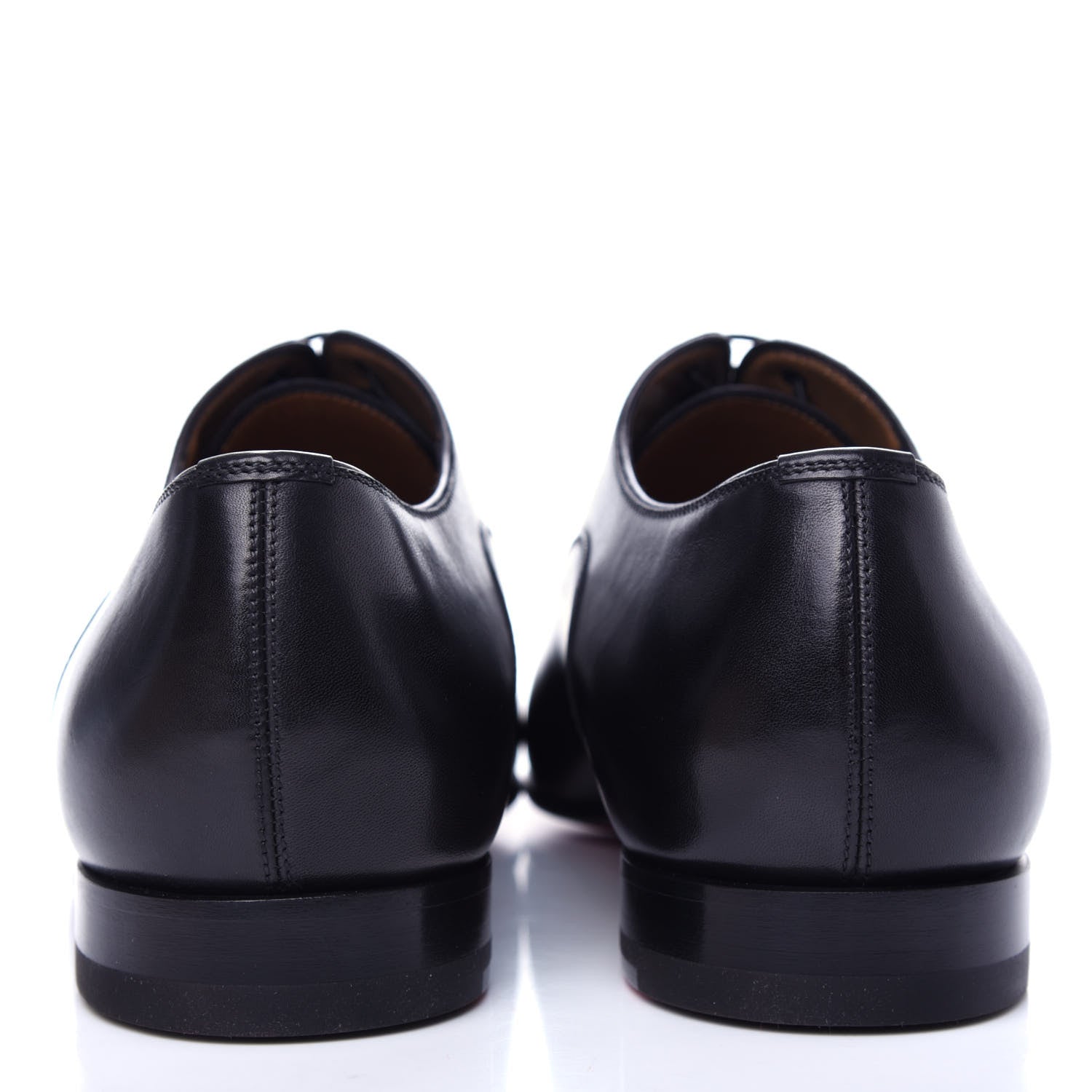 Christian Louboutin Calfskin Mens Greggo Flat Oxfords 43 Black 7 of 11