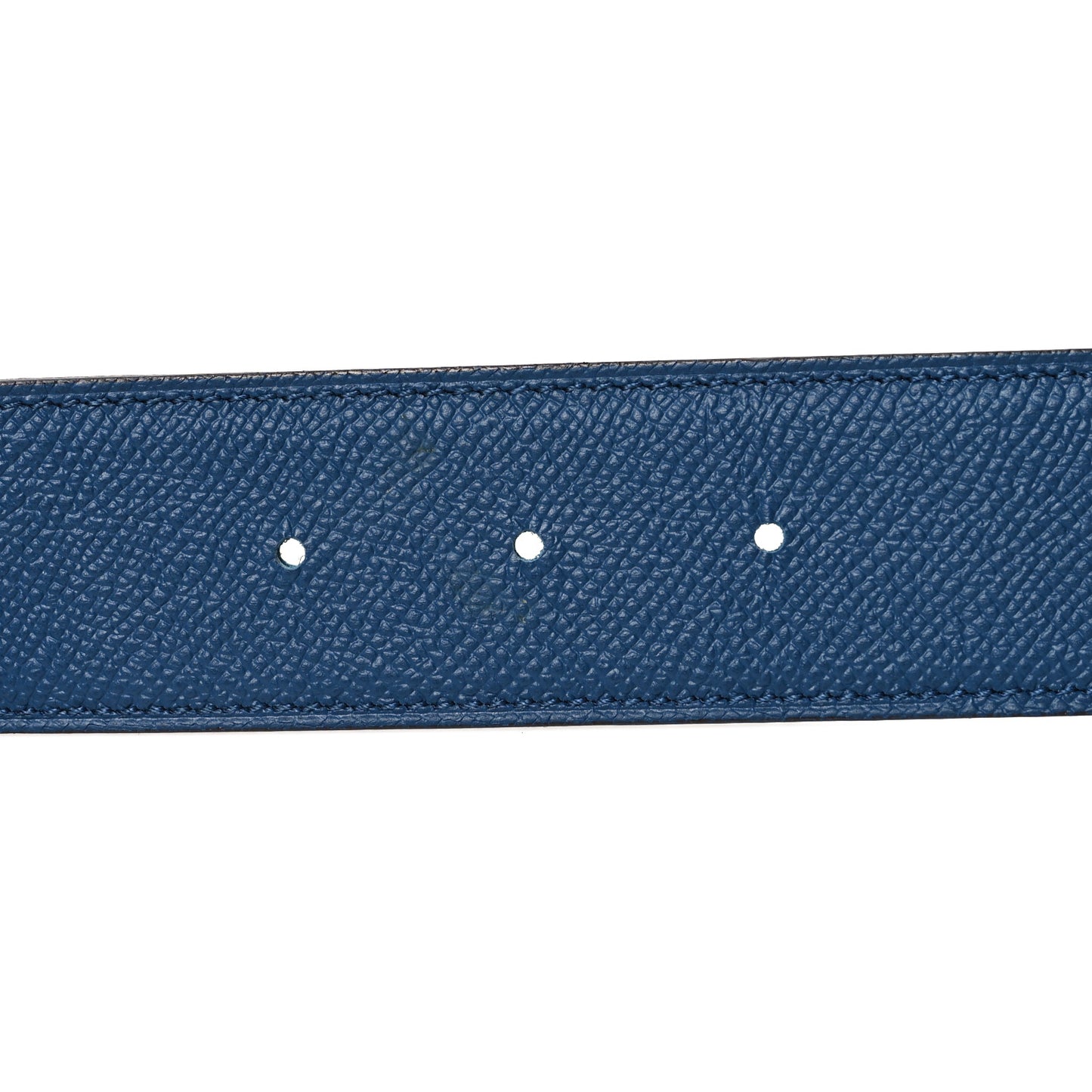Epsom 32mm Belt Strap 80 Deep Blue Vert Bosphore
