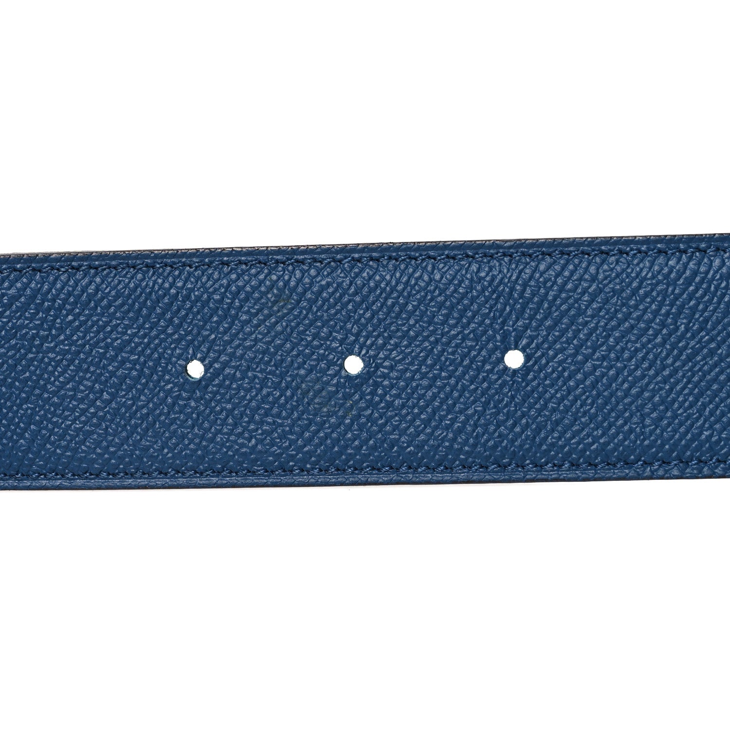 Hermes Epsom 32mm Belt Strap 80 Deep Blue Vert Bosphore 4 of 6