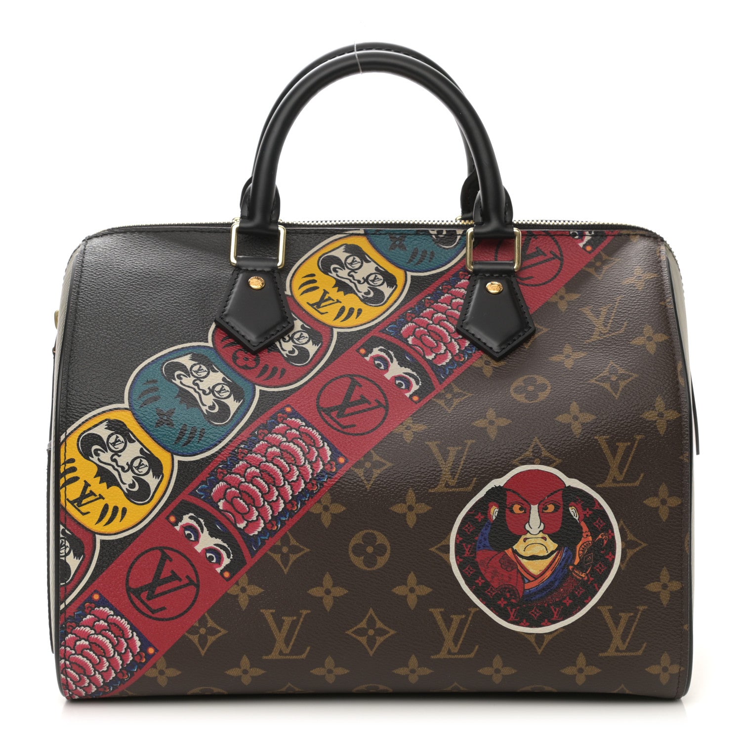 Louis Vuitton Monogram Kabuki Speedy 30 1 of 8