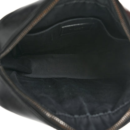 Saint Laurent Calfskin Matelasse Monogram Lou Camera Bag Black 5 of 12
