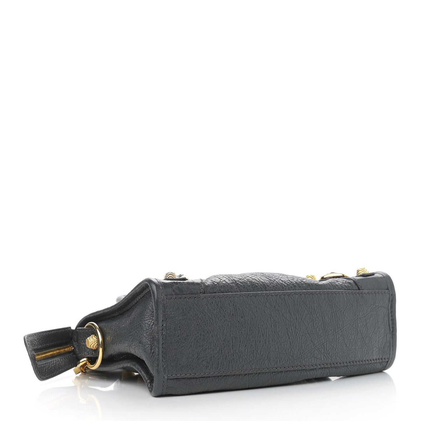 Agneau Giant 12 Gold Hardware Mini City Gris Fossile