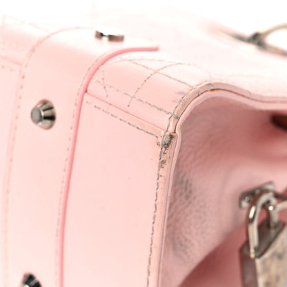 Christian Dior Lambskin Cannage Soft Lady Dior East West Light Pink 11 of 53