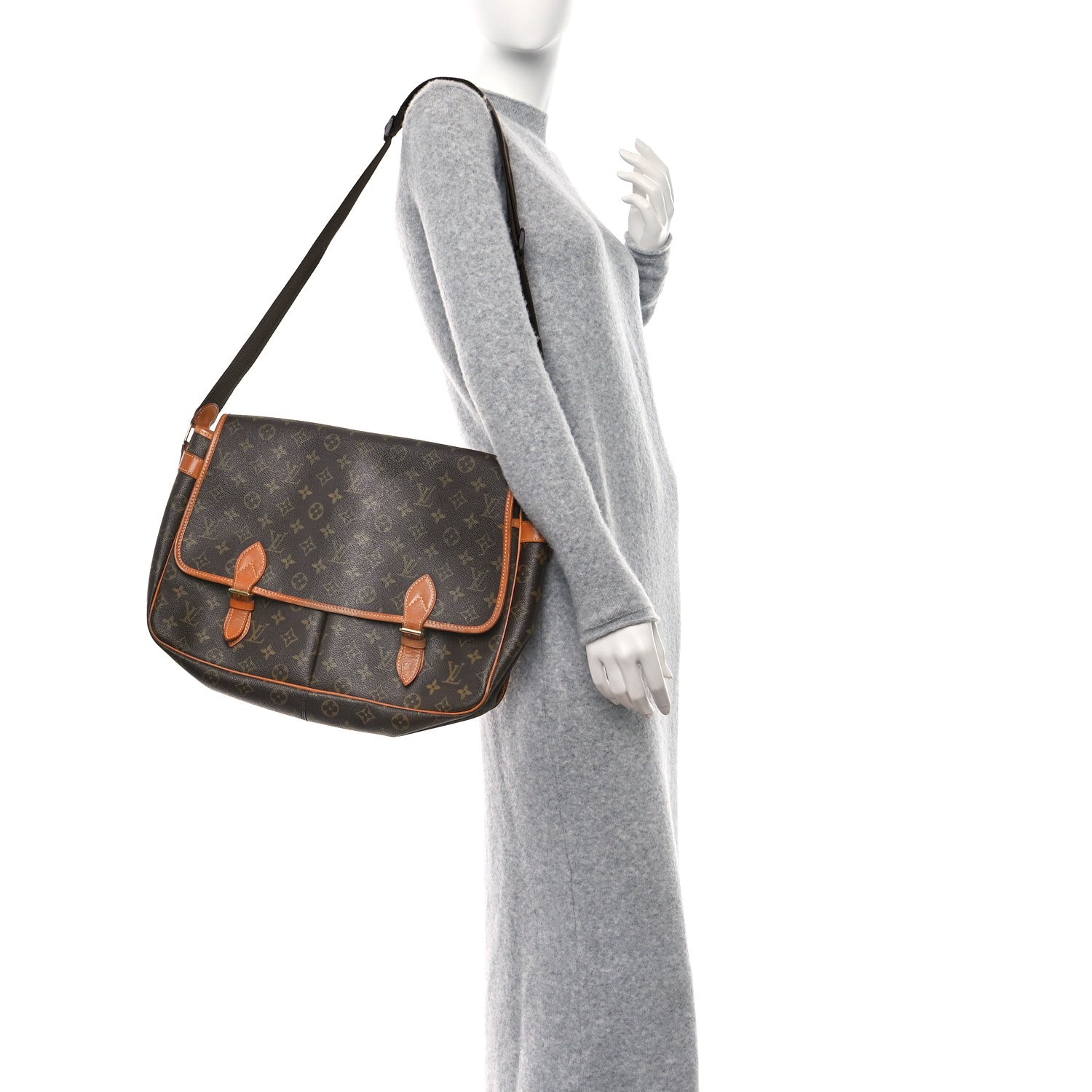 Louis Vuitton Monogram Sac Gibeciere GM 2 of 8