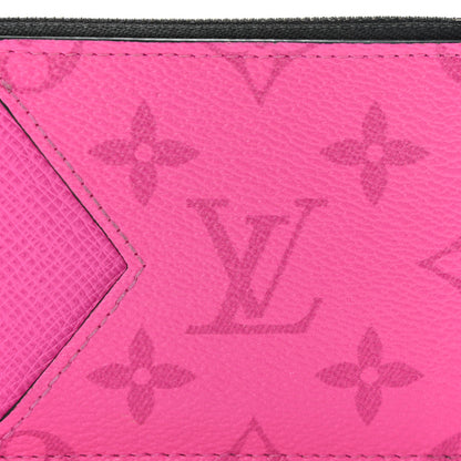 Louis Vuitton Taigarama Coin Card Holder Fuchsia 7 of 9