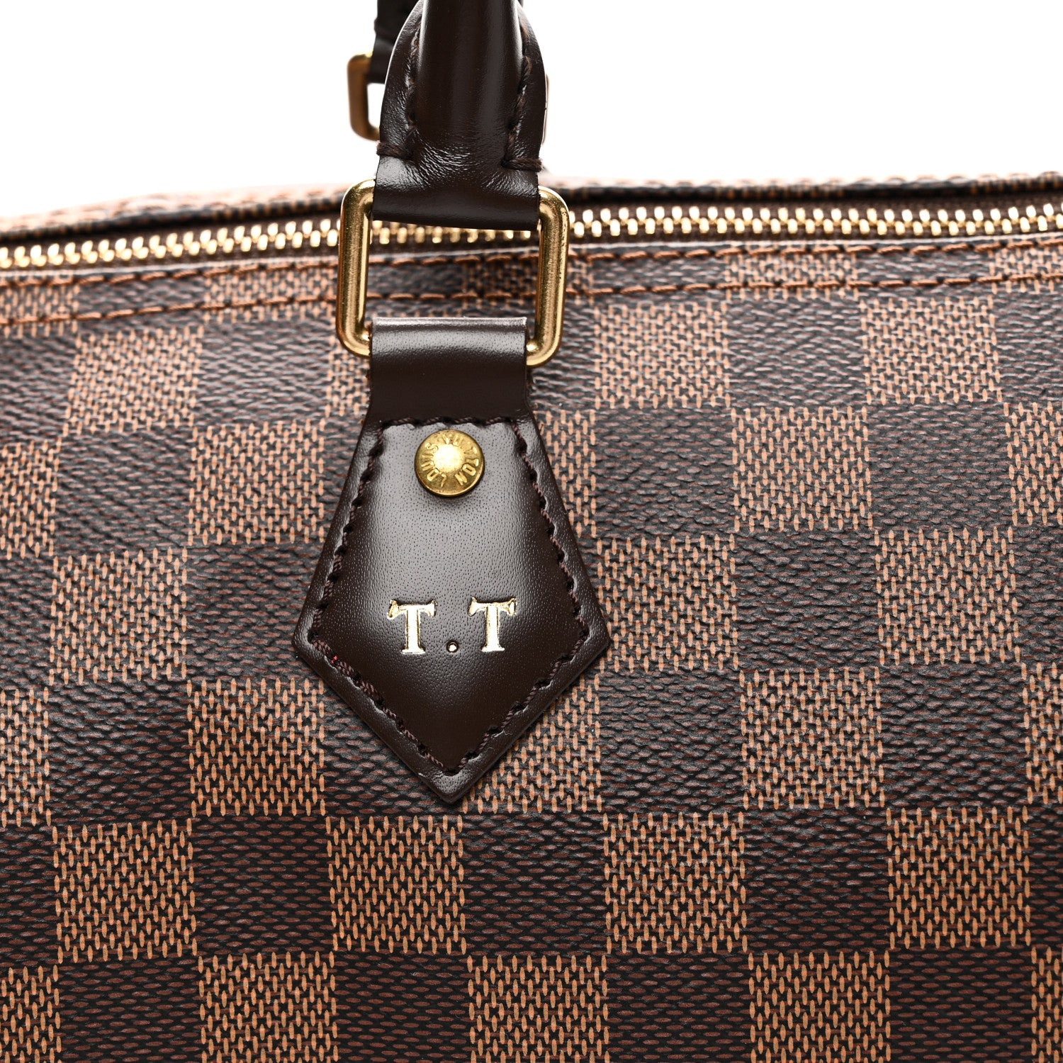 Louis Vuitton Damier Ebene Speedy 35 10 of 10