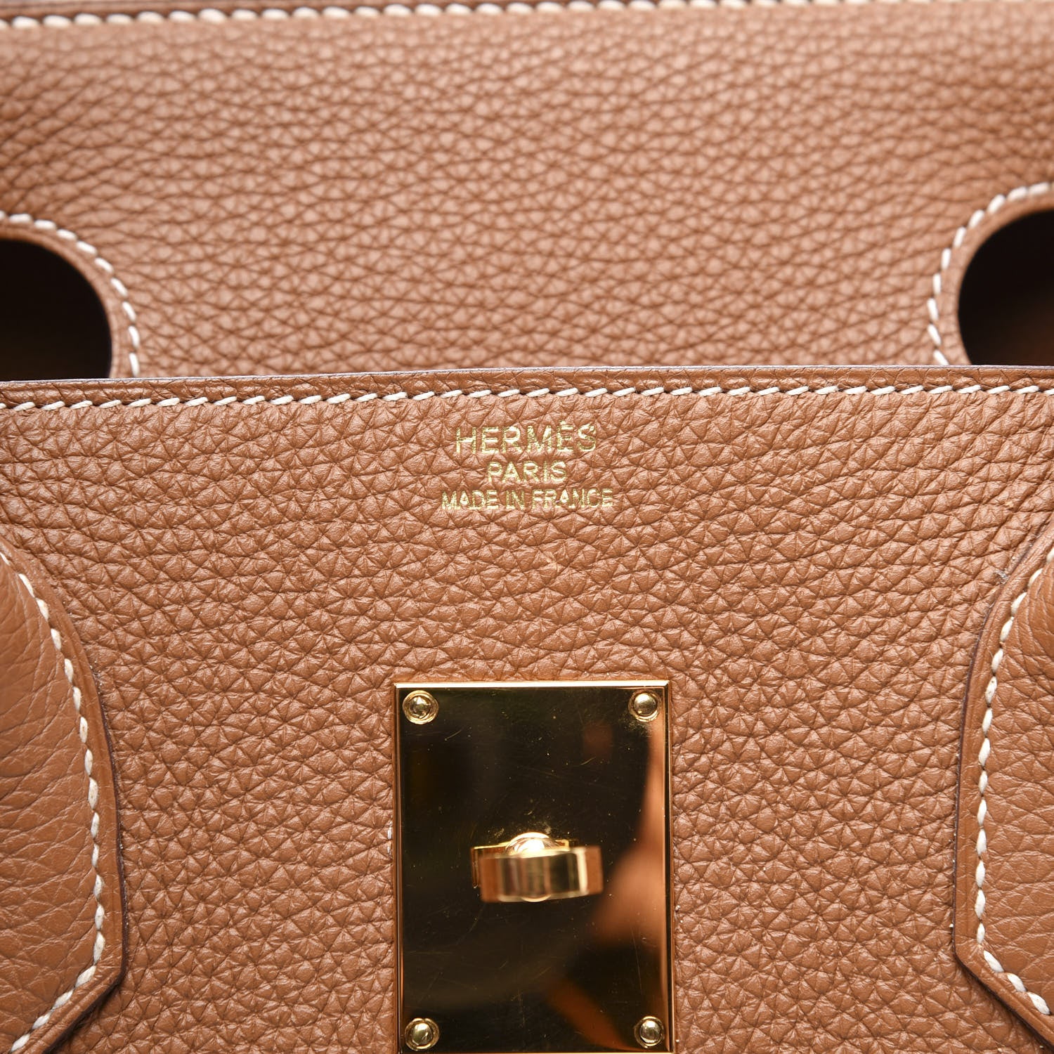 Hermes Togo JPG Shoulder Birkin II 42 Gold 5 of 13