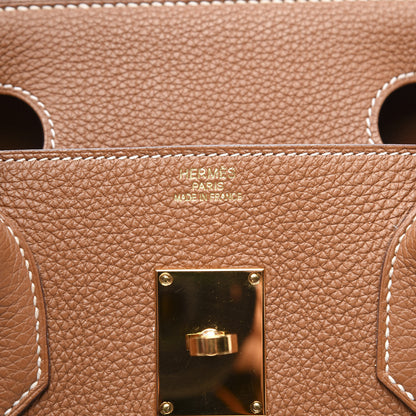 Hermes Togo JPG Shoulder Birkin II 42 Gold 5 of 13
