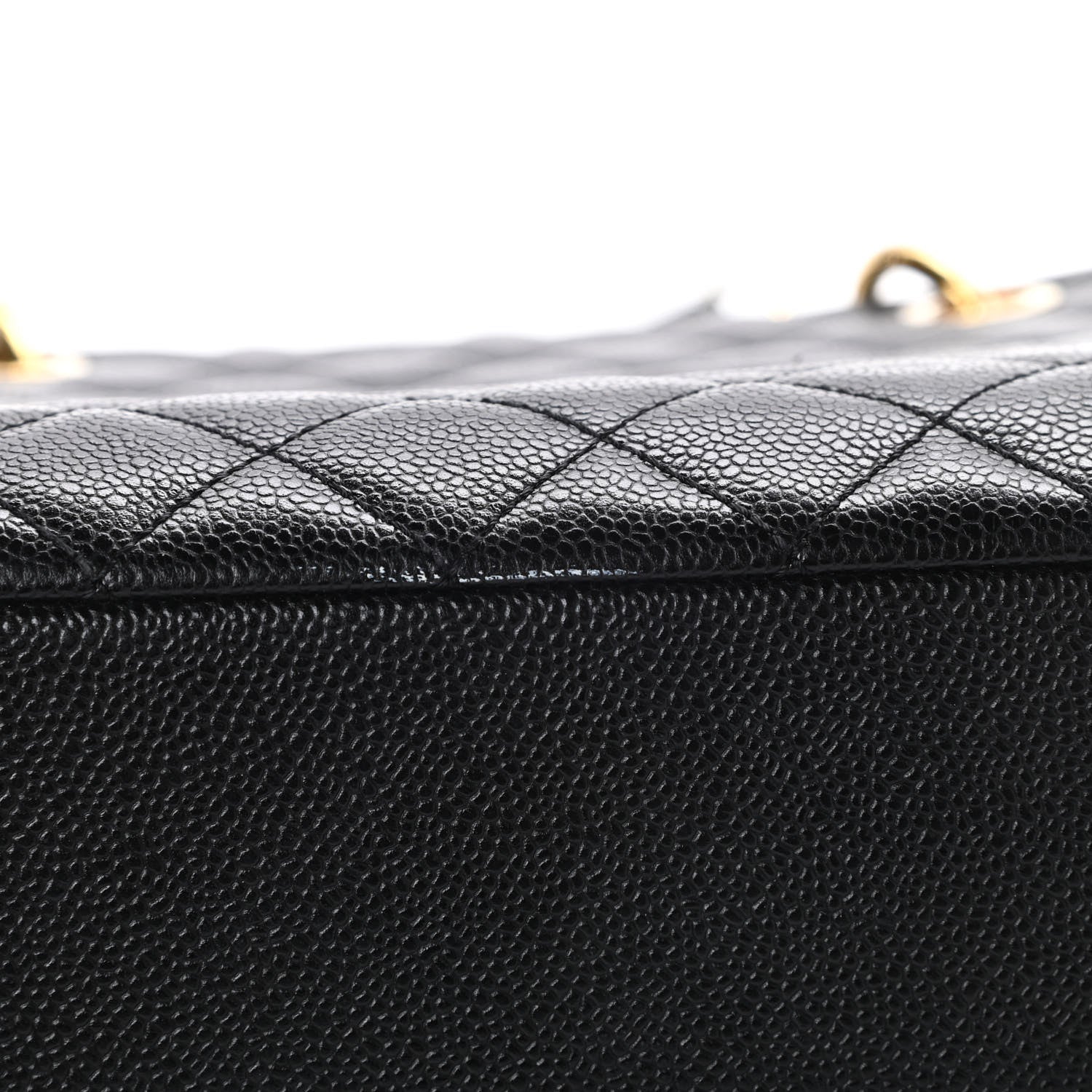 Chanel Caviar Quilted Grand Shopping Tote GST Black 9 of 11