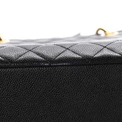 Chanel Caviar Quilted Grand Shopping Tote GST Black 9 of 11