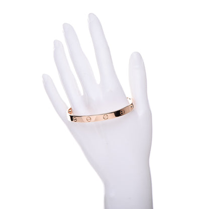 Cartier 18K Pink Gold LOVE Bracelet 18 2 of 6