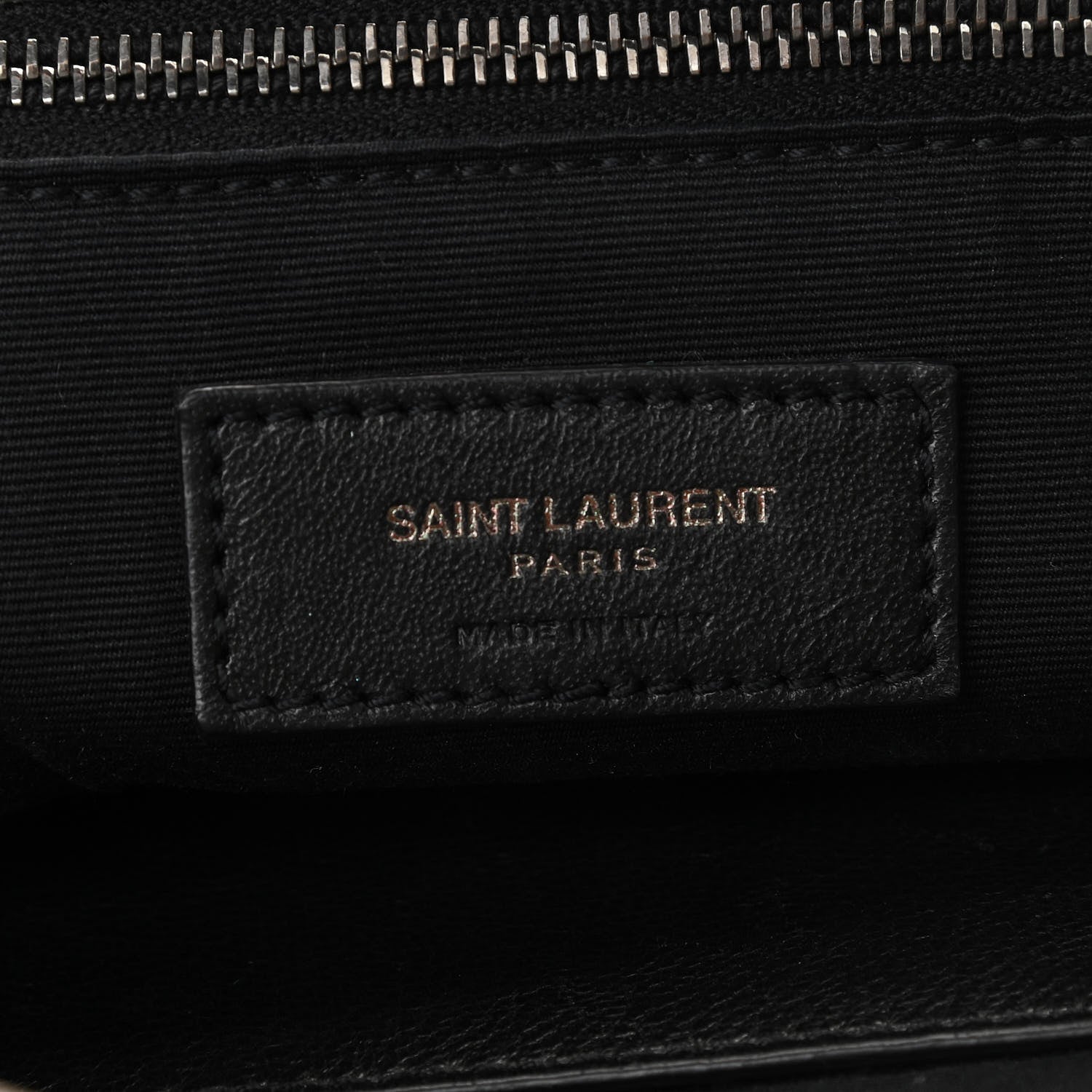 Saint Laurent Crinkled Calfskin Matelasse Monogram Medium Niki Chain Satchel Fog 6 of 13