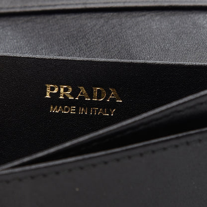 Prada Vitello Move Card Holder Black 6 of 7