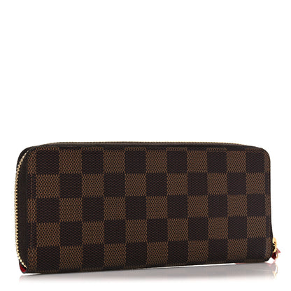 Louis Vuitton Damier Ebene Clemence Wallet 3 of 9